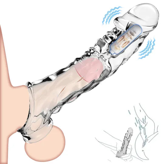 Reusable Penis Extension Vibrator – Makes You Longer, Harder & Unstoppable 😍