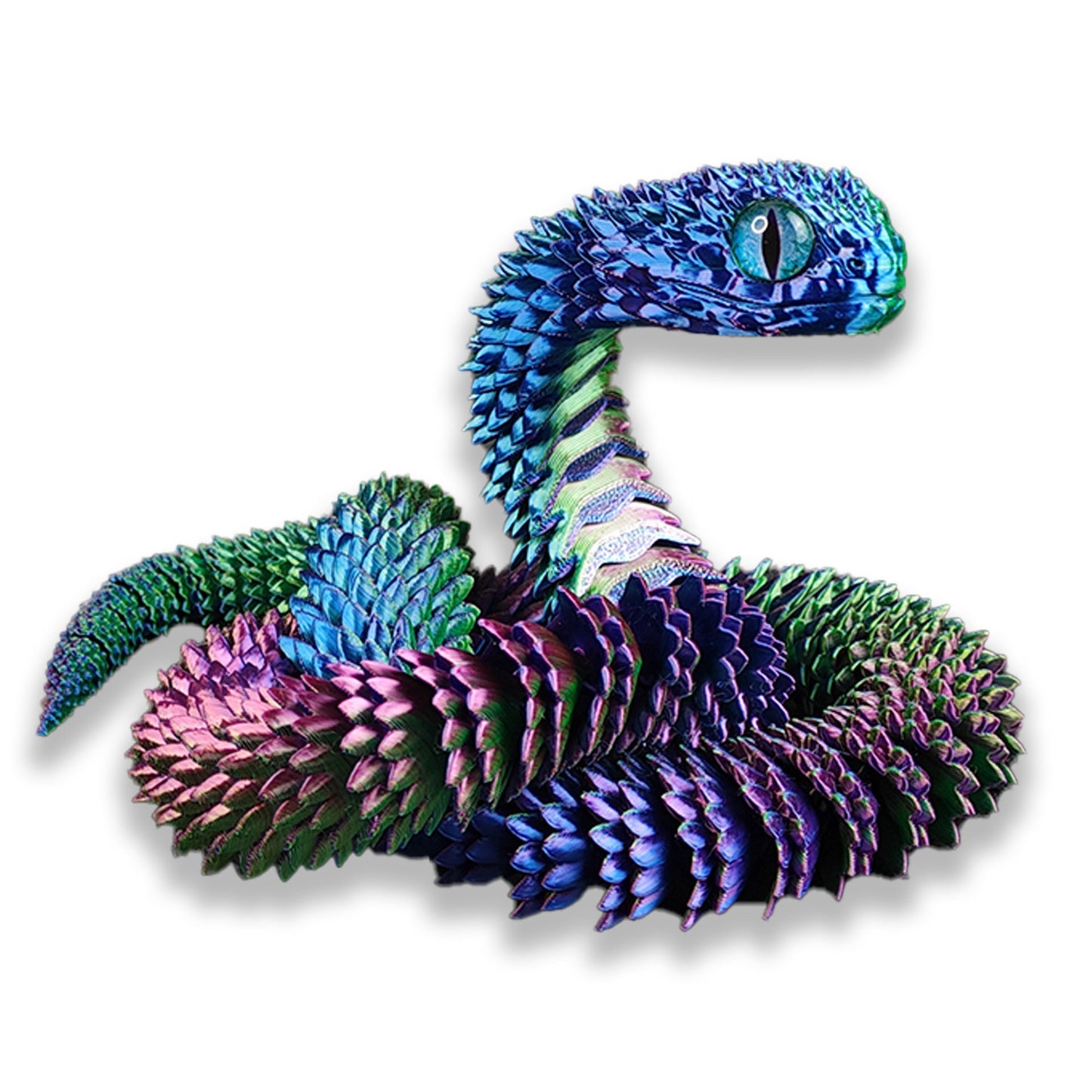 🐍3D Printed Multi-Joint Movable Snake Toy