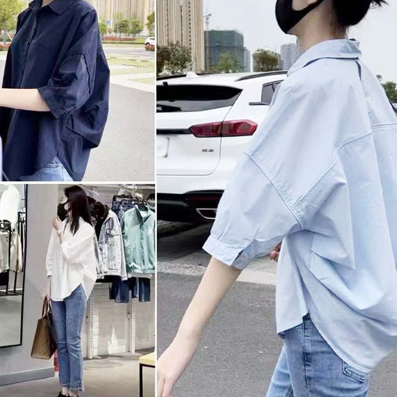 🔥Hot sale: Buy one get one free! Women's Loose Fit Classic Shirt