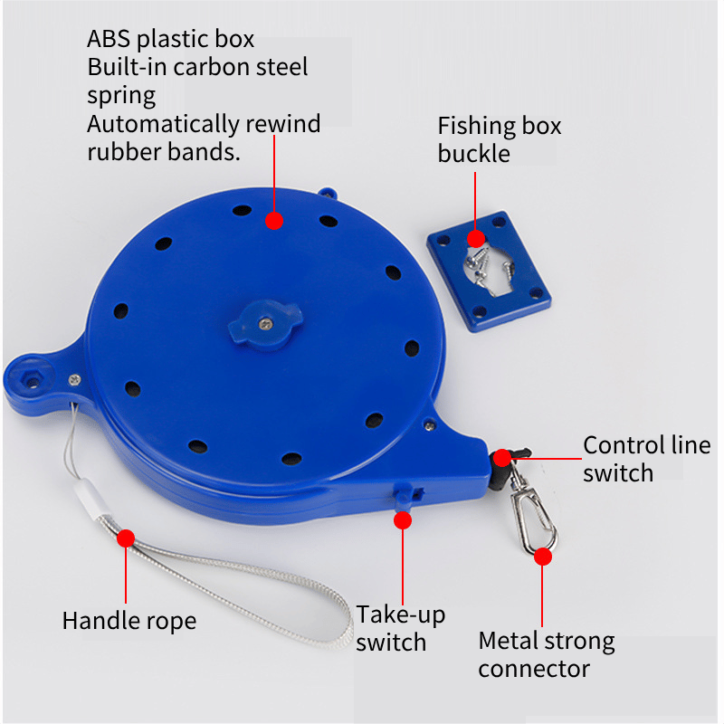 Automatic Rope Lock For Slipper Fishing Box