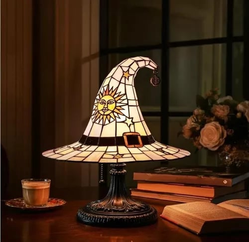 💥Hot sale discount price!Witch hat lamp decoration ornaments USB socket led light ornaments creative