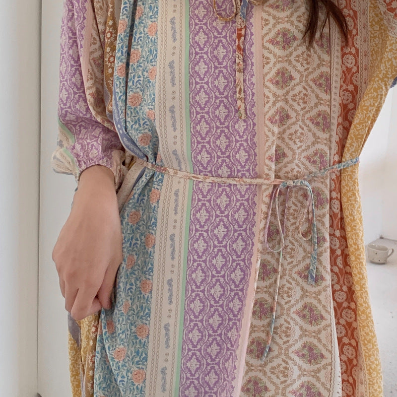 💃Only $35.99💃Women's V-neck Bohemian dress