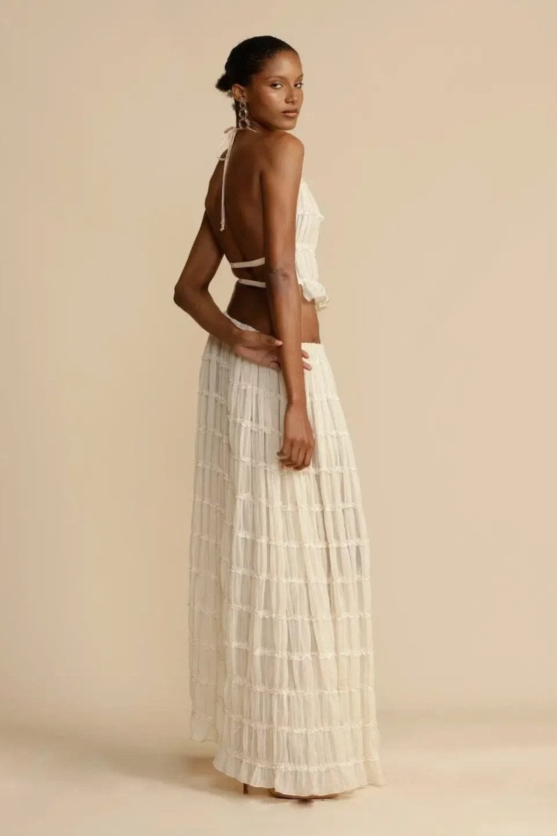 Backless Pleated Set(Buy 2 Free Shipping) mysite