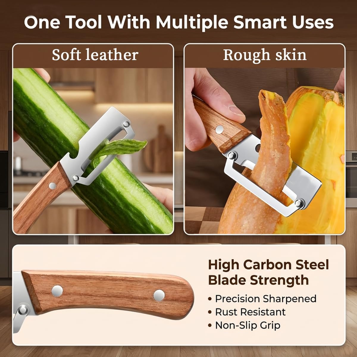 🍉Hot sale🍍New 2-in-1 Multifunctional Fruit & Vegetable Peeler🔪