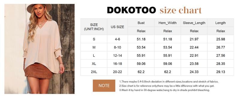 Womens Tunic Tops V Neck Casual Loose 3/4 Sleeve Shirts Dressy Blouses Tops Overiszed T Shirts