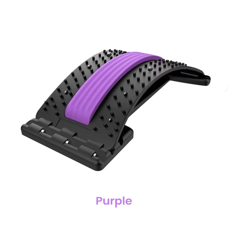 ⚡ Lumbar Stretcher – Ergonomic Spine Support, Adjustable Stretching Levels, Lightweight & Portable 🪑