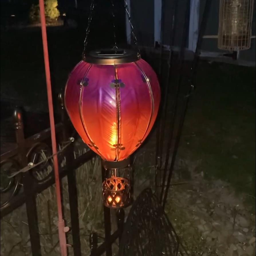 Hot Air Balloon Solar Lantern mysite