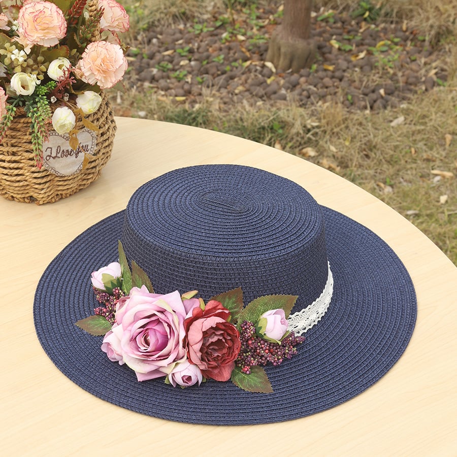 Handmade Woven Flower Straw Hat💥Buy 2 Get 10% OFF