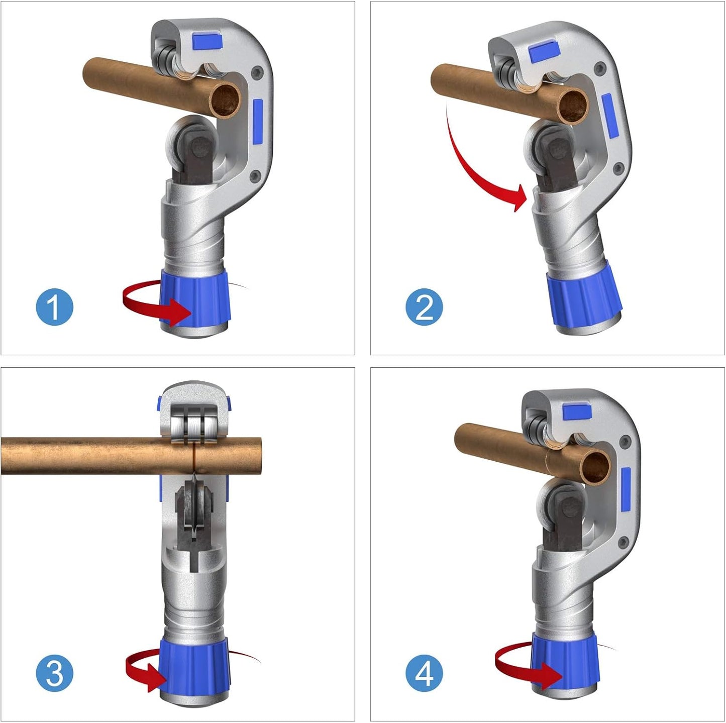 Metallic Tubing Cutter-Your ultimate tool for precise, easy pipe cutting