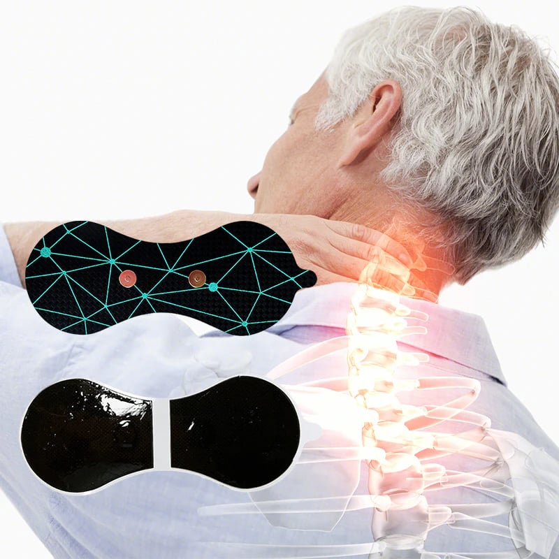 Portable Electric Neck Massager Sticker