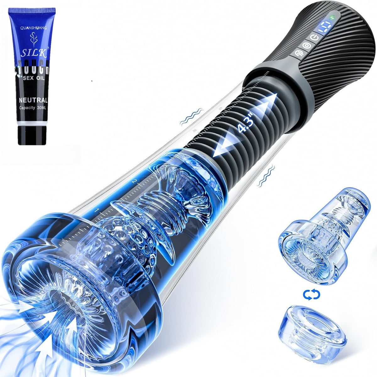 🎁🎁💥The 'Sculptor' Penis Pump💥Shape Your Size💪💪Amplify Your Pleasure😍-TooShy