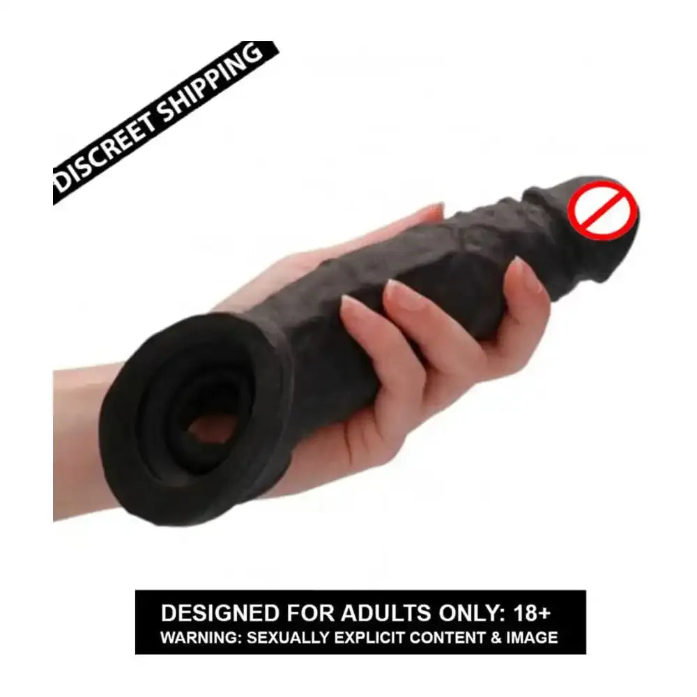Dragon Texture Reusable Silicone Sleeve for Men – Flexible Personal Wellness Accessory