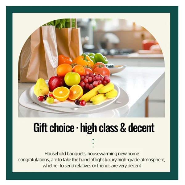 🍇🍨New three-tier foldable party trays