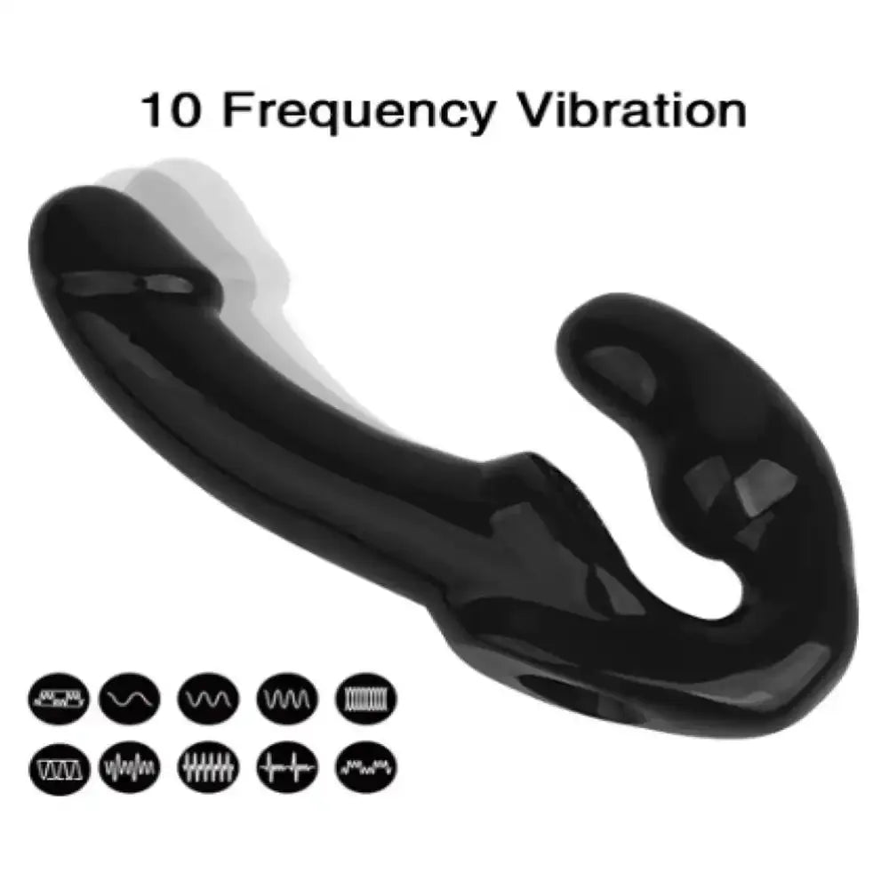 Wireless Remote Control Double Heads Vibrating Massager – Rechargeable Wellness Accessory