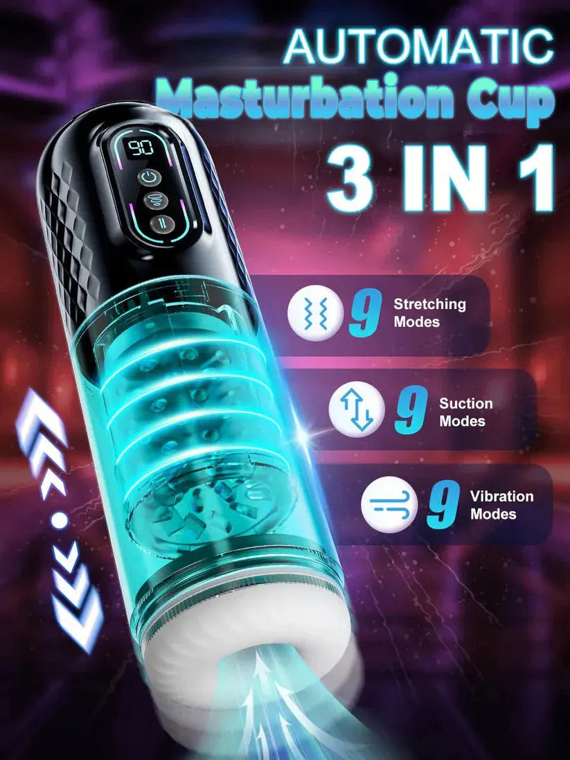 [Discreet Delivery]-Smart Suction & Stroke Device – Fully Automated for Effortless Enjoyment
