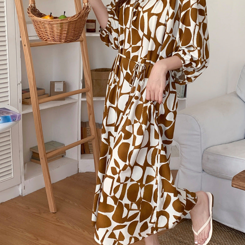 💃Only $35.99💃Women's V-neck Bohemian dress