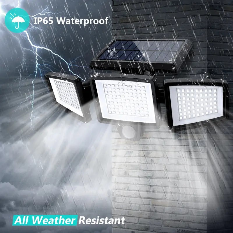 Solar Outdoor Lights 2500LM 210LED