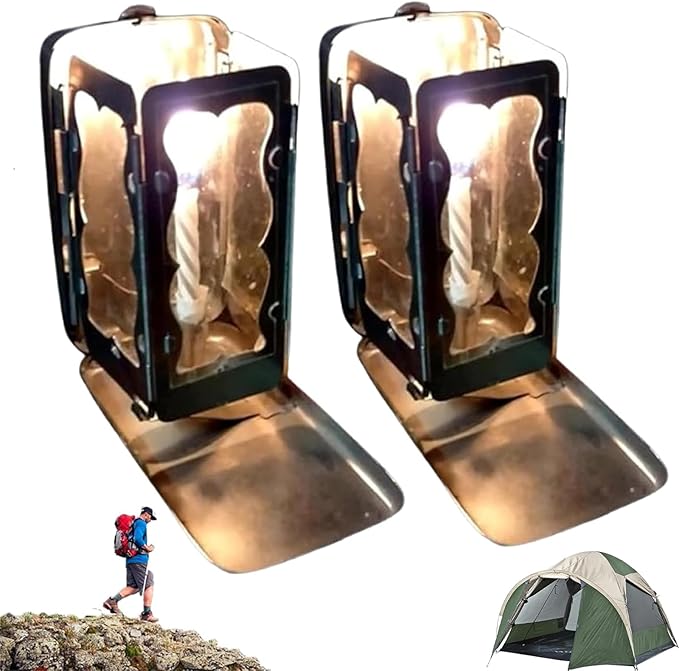 Folding pocket candle lantern