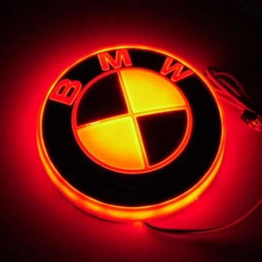 4D Car Logo Badge LED Light