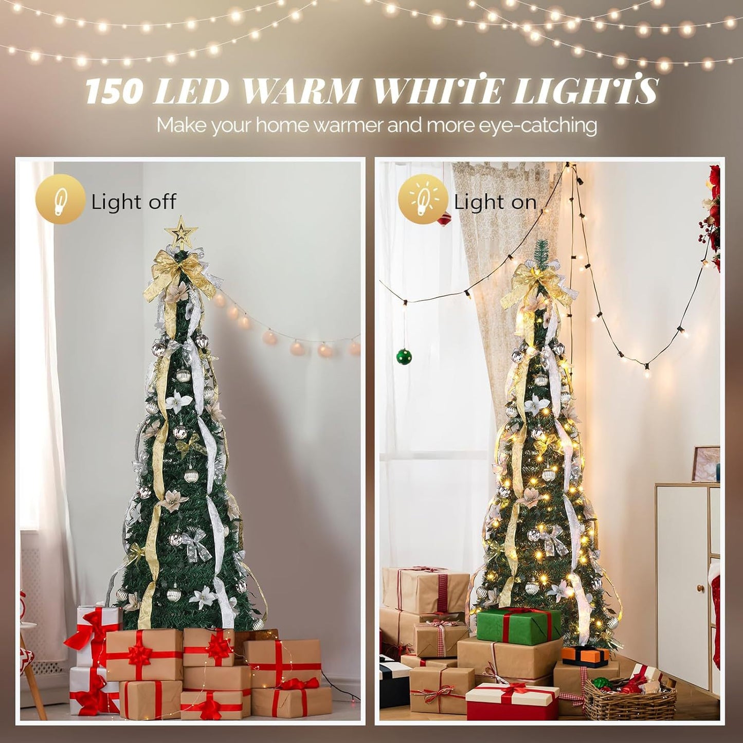 🎄 Christmas sale Foldable Christmas Tree for the Perfect Holiday Celebration! - free shipping! 🎁