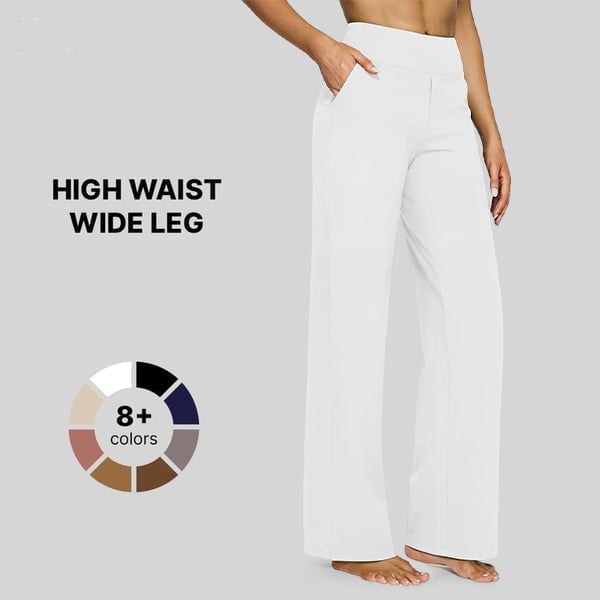 ☀️ Summer Deal!😍Loose High-Waist Business Casual Pants Yoga Pants
