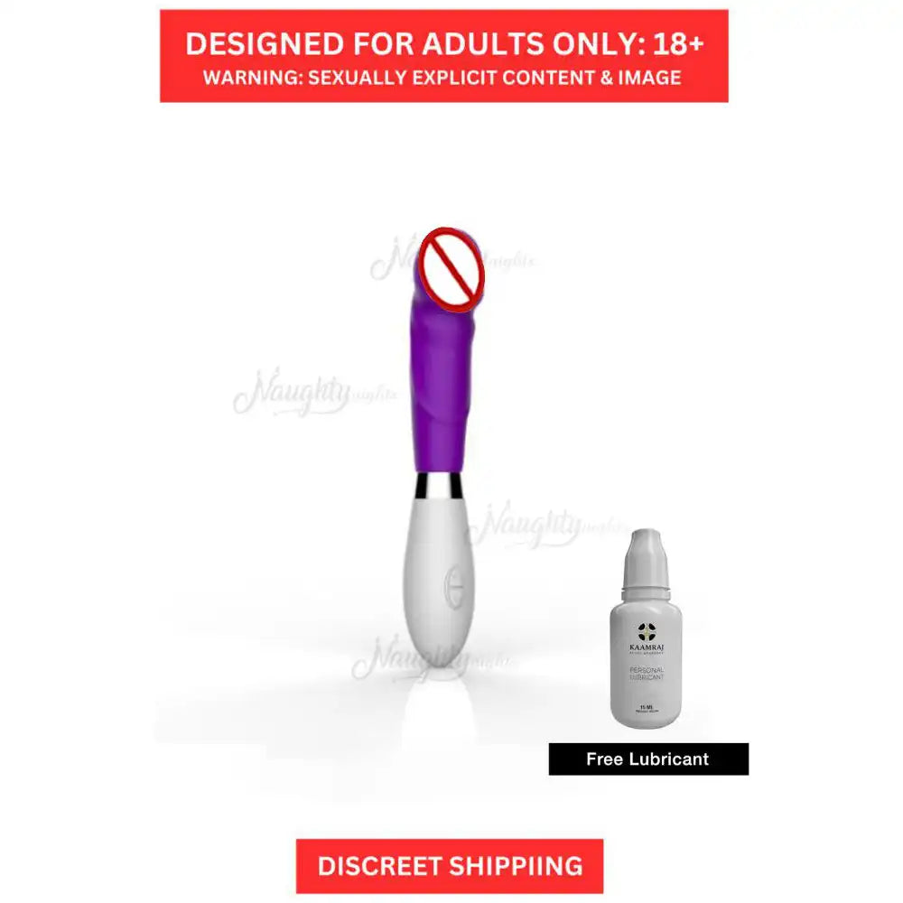 Silicone Vibrator Massager for Women – Compact Multi-Speed Wellness Accessory