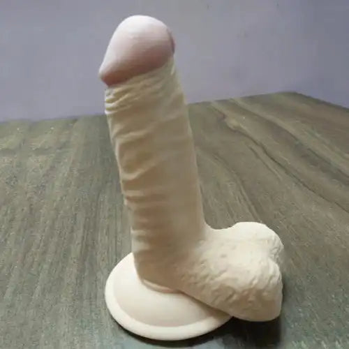 Suction Base Realistic Silicone Massager for Women – Flexible Personal Wellness Massager
