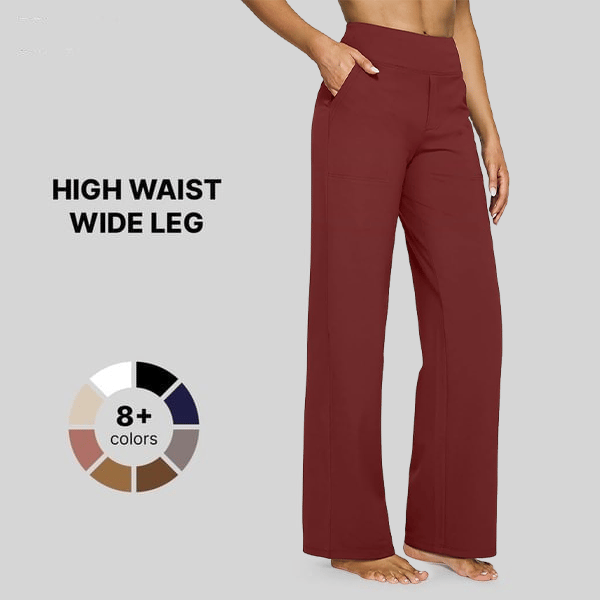 ☀️ Summer Deal!😍Loose High-Waist Business Casual Pants Yoga Pants