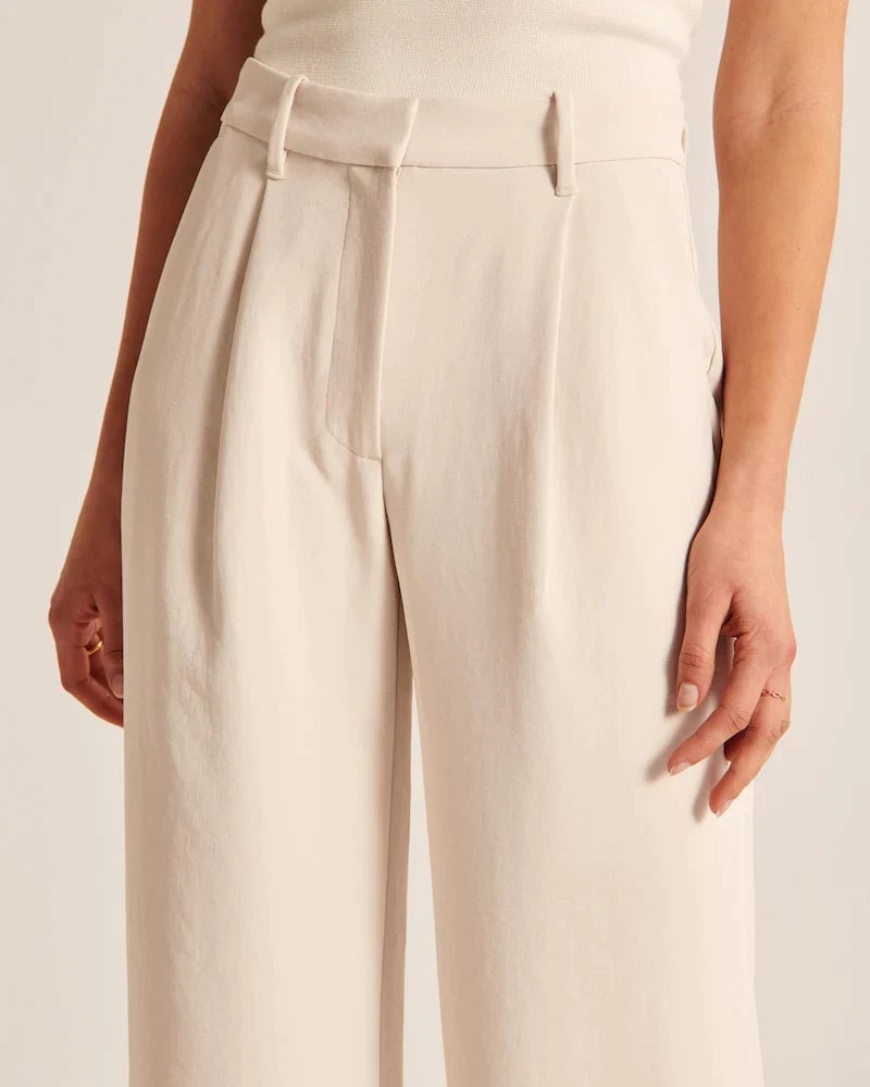 Wide-Leg Tailored Pants - Buy two and get free shipping! mysite