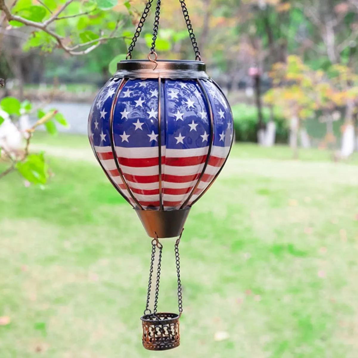 Hot Air Balloon Solar Lantern mysite