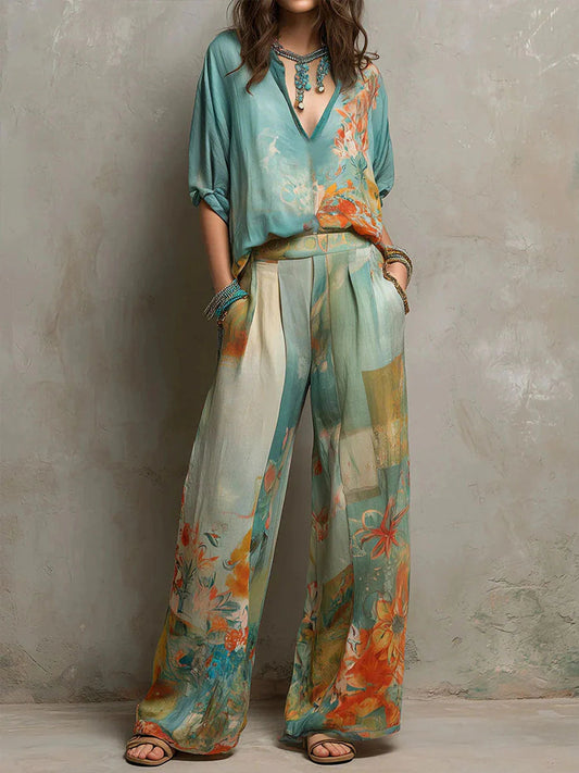 The Chiara Wide-Leg Set