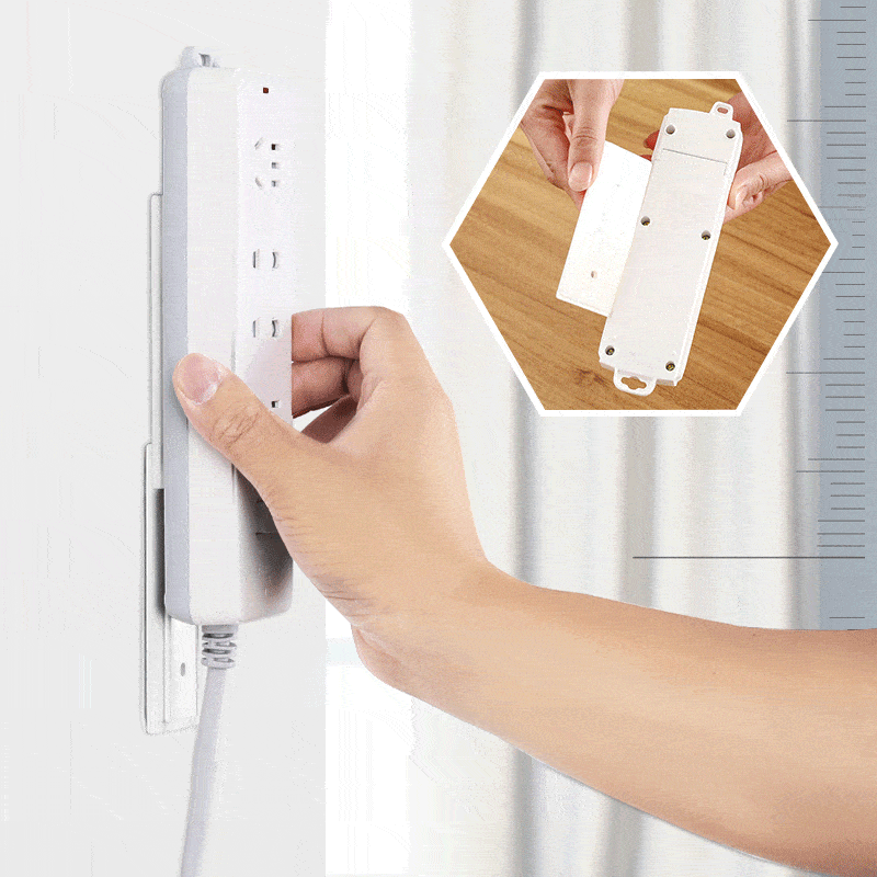 (Promotion-48%OFF)Adhesive Punch-free Socket Holder(Buy 4 get 6 Free)