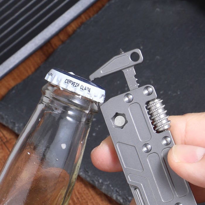 🛠️ Grade-5 Titanium 10-in-1 EDC Multi-Tool