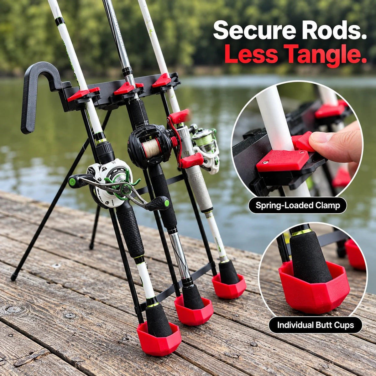 🎣Adjustable Fishing Rod Holder