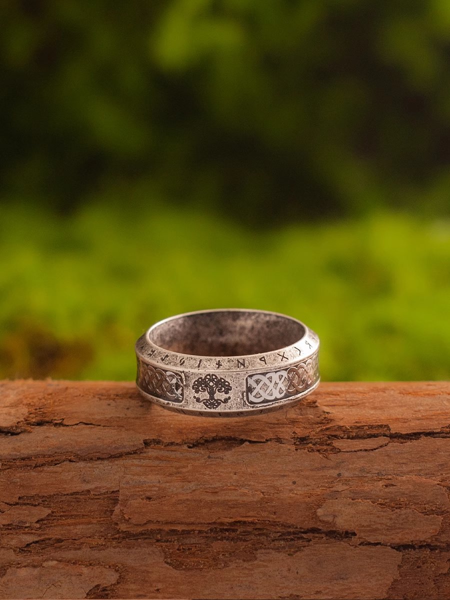 Viking Runes Tree Of life Ring(Buy 3 free shipping) – uber7