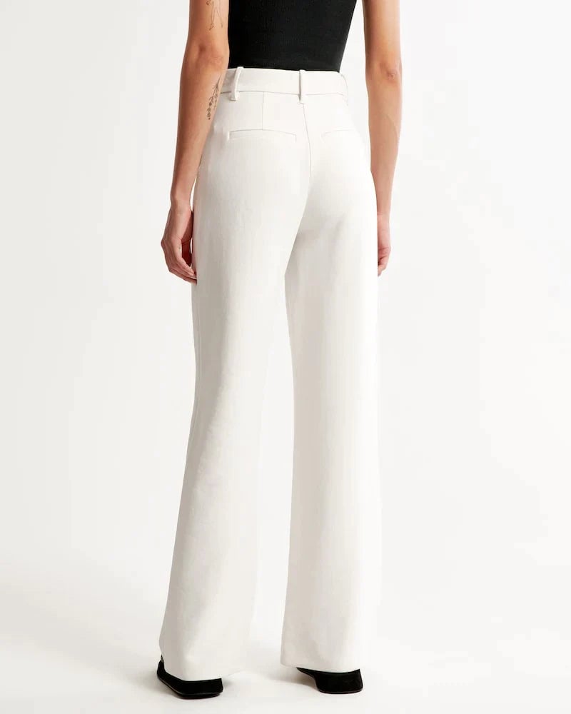 Wide-Leg Tailored Pants - Buy two and get free shipping! mysite