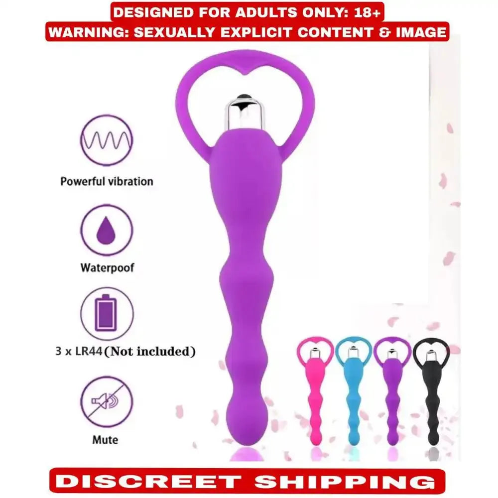Vibrating Beads Massager for Men and Women – Portable Personal Wellness Device