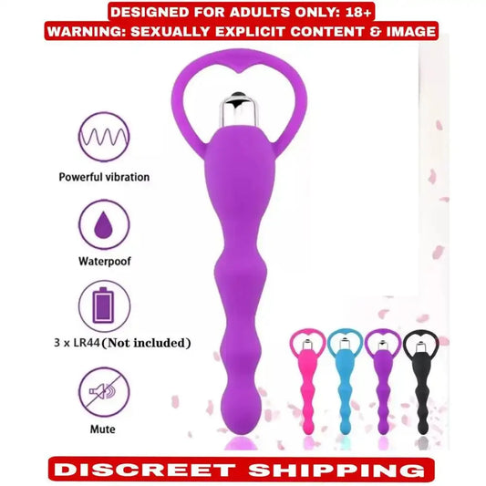 Vibrating Beads Massager for Men and Women – Portable Personal Wellness Device