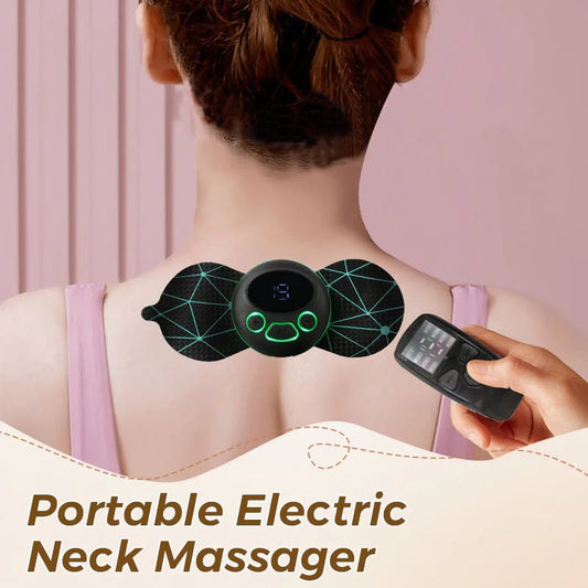 Portable Electric Neck Massager Sticker