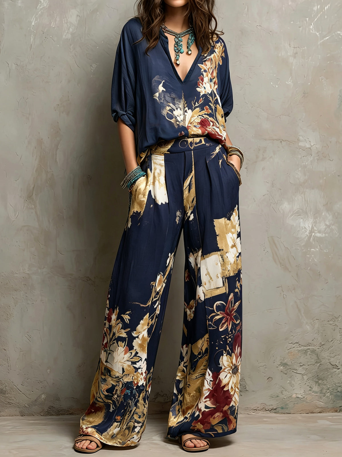 The Chiara Wide-Leg Set