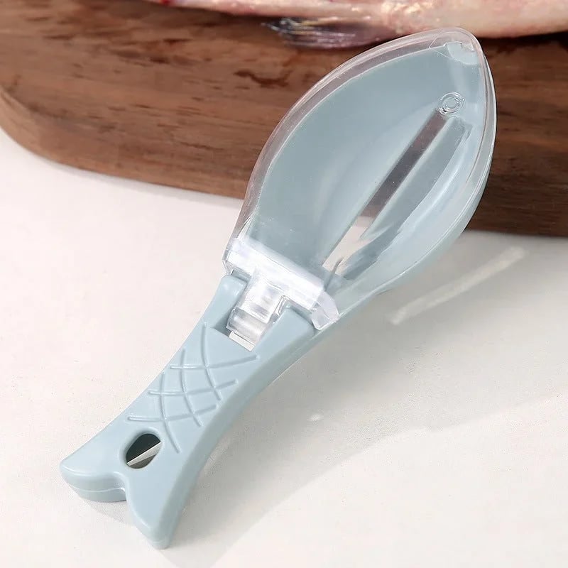 💯 🐟 Mess-Control Fish Scaler with Collection Lid