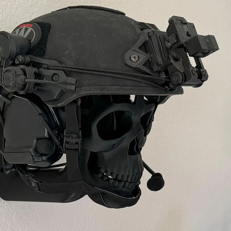 3D Skull Helmet Display Package Bracket - Buy two and get free shipping!