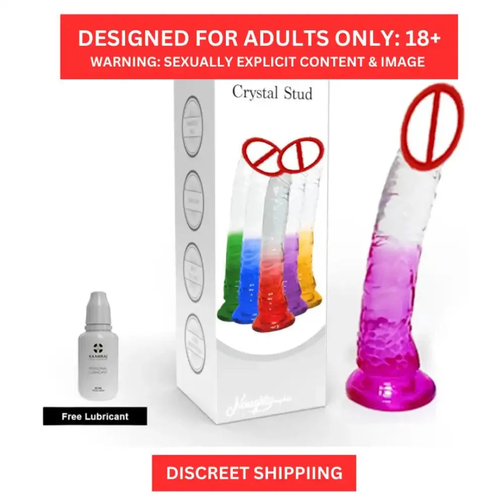 Multi Color Rainbow Wellness Massager for Women – Flexible Suction Base Accessory