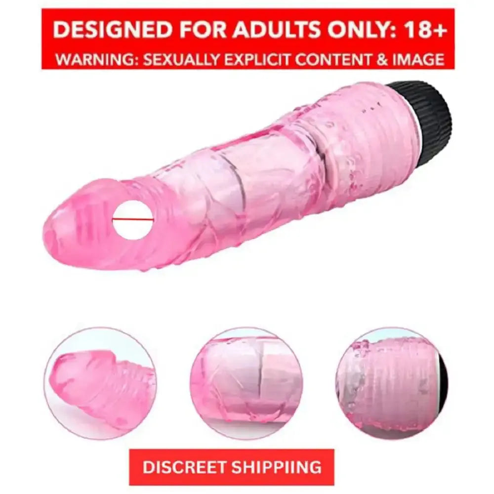 Jelly 8.75 Inch Multi-Speed Massager for Women – Soft Personal Wellness Device