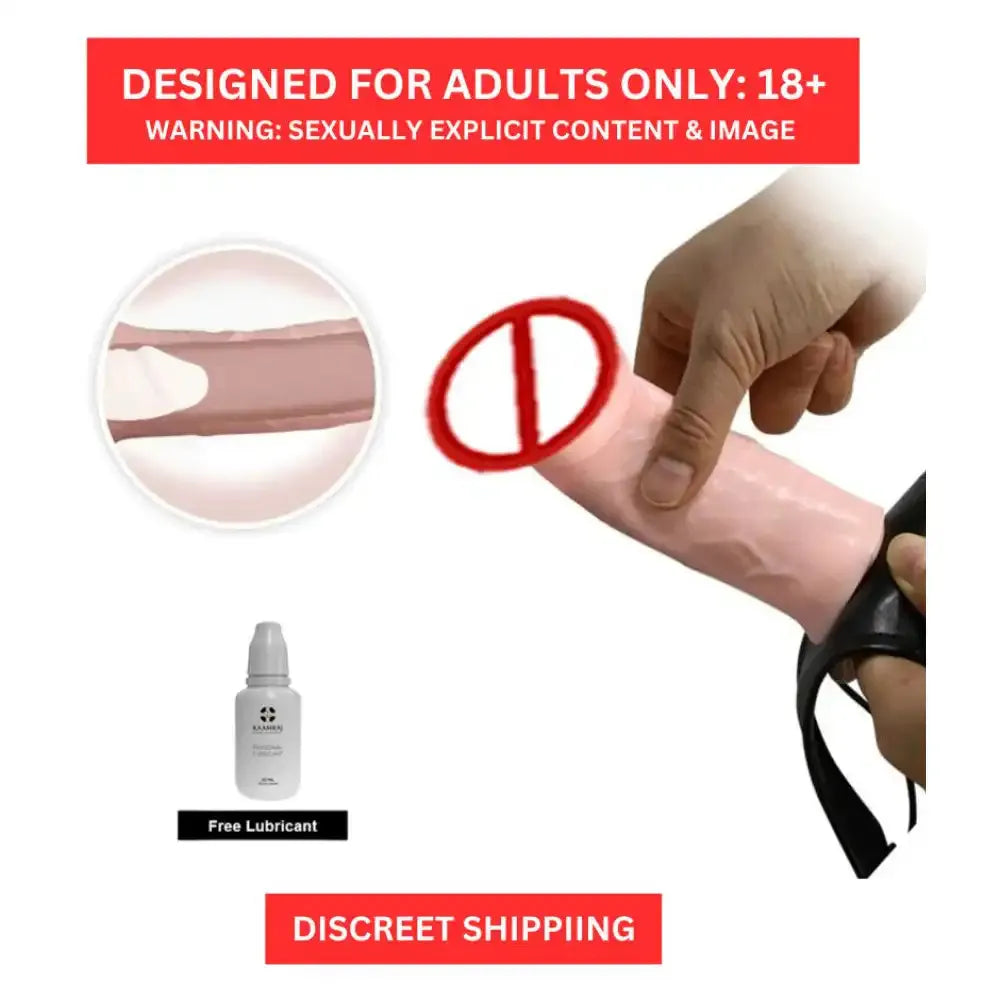 Men's Reusable Extra Dotted Sleeve with Adjustable Belt – Wearable Silicone Support Strap System