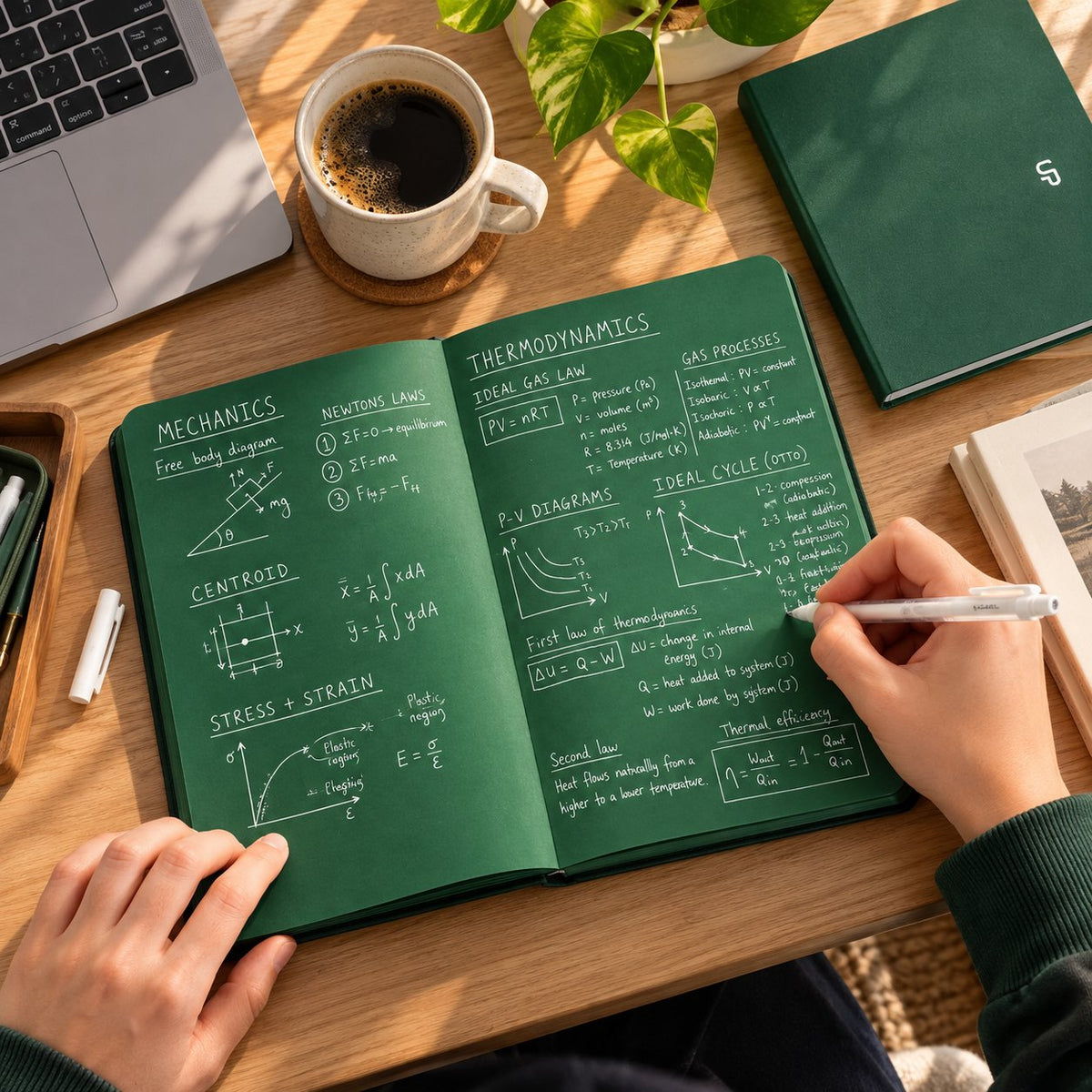 💚 The All-Green Notebook – 198 Blank Pages