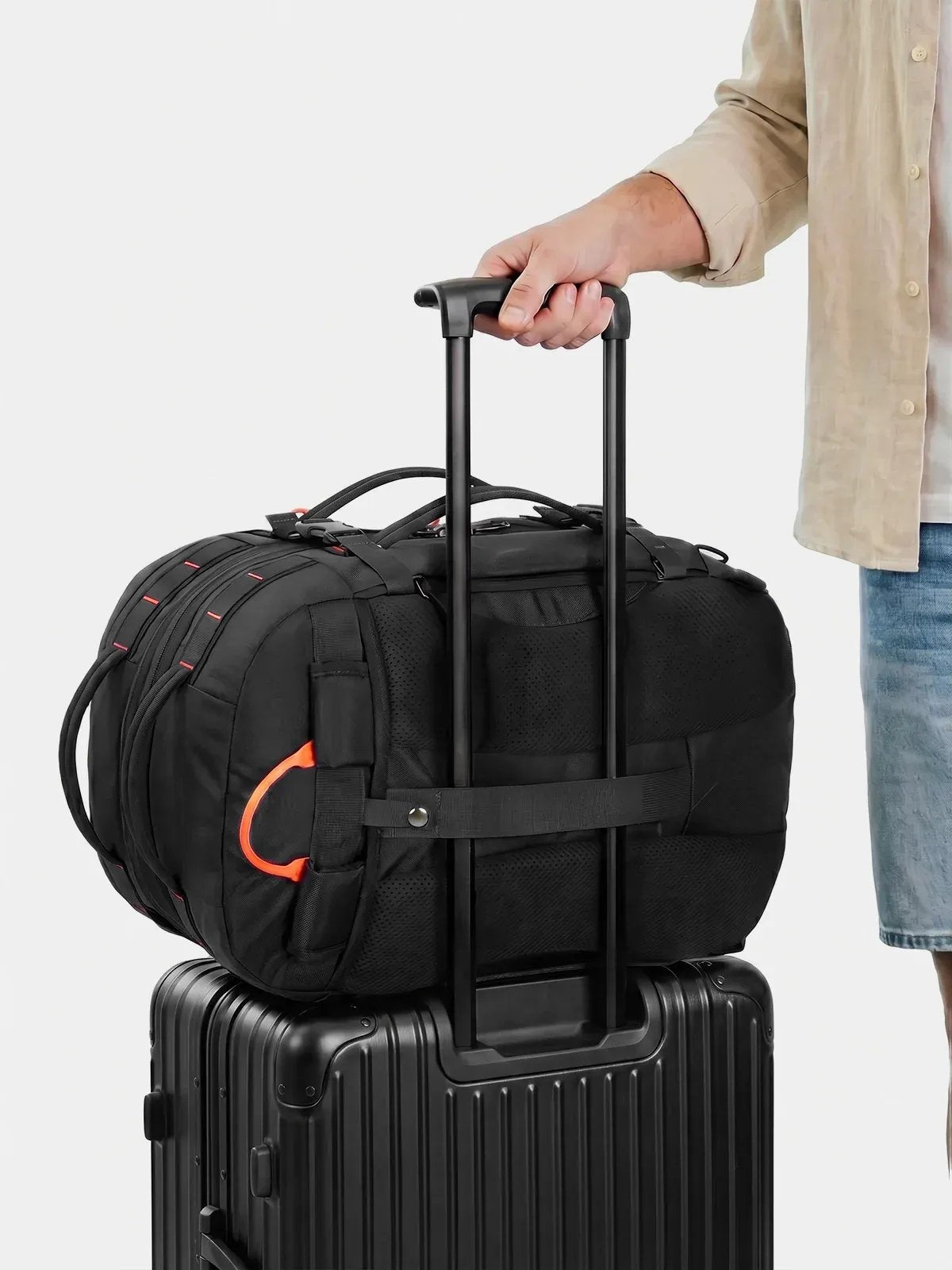 Tolaccea Mlife 03 | 40L-50L Expandable 360° Laptop TSA Travel Laptop Backpack (124)