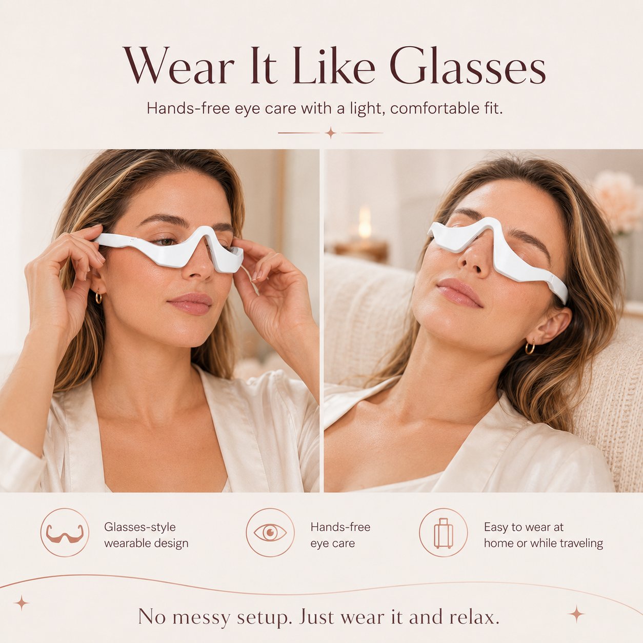 Red Light Eye Massager
