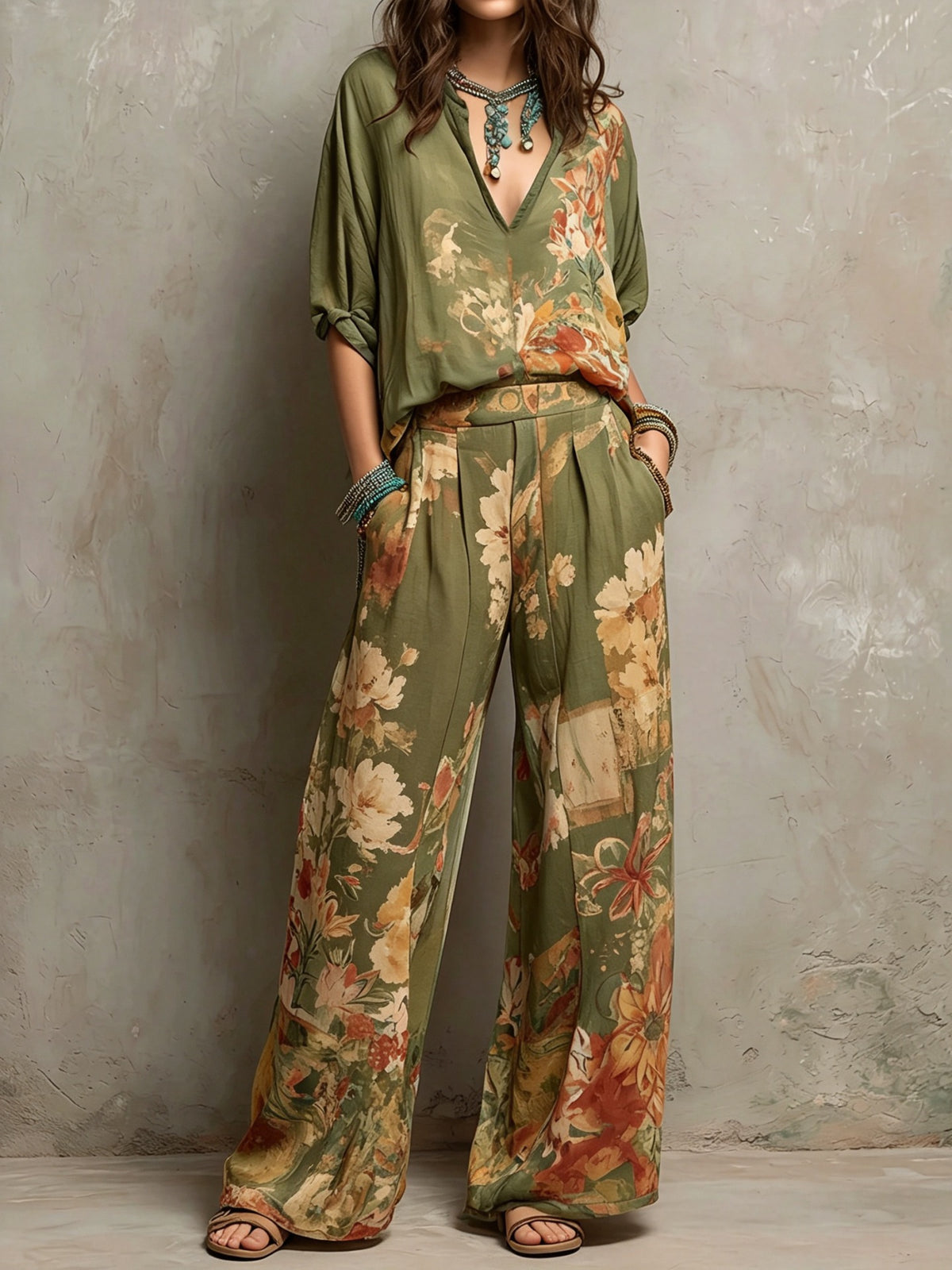 The Chiara Wide-Leg Set