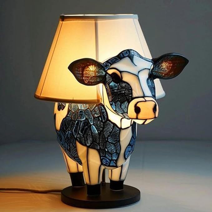 LAST DAY 49% OFF - ANIMAL COW TABLE LAMP